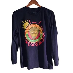 Coming to America x Ruth Carter Collaboration Long Sleeve Tee Men's Size Small